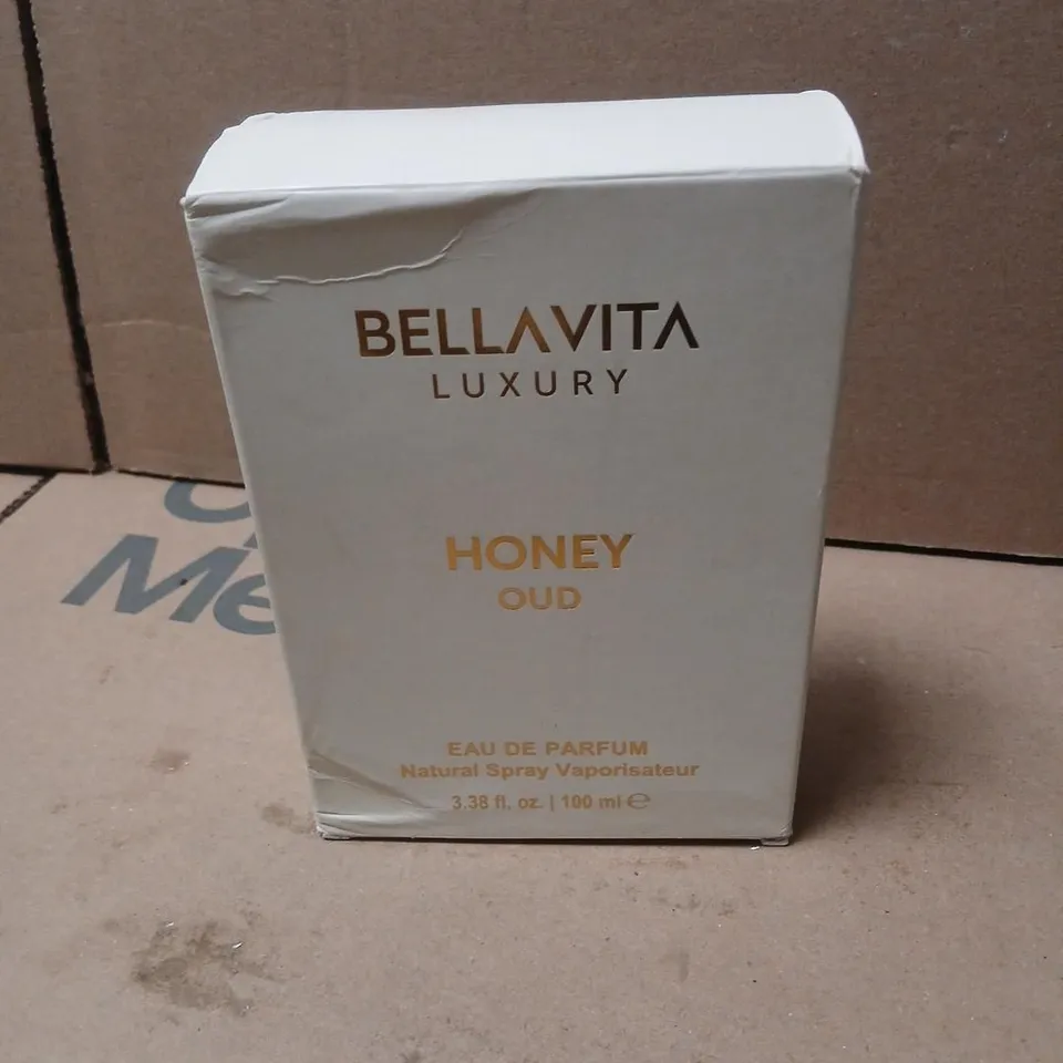 BOXED BELLAVITA LUXURY HONEY OUD EAU DE PARFUM 100ML