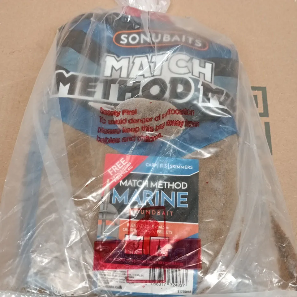 SONUBAITS MATCH METHOD MARINE GROUNDBAIT – GROUNDBAIT BAG