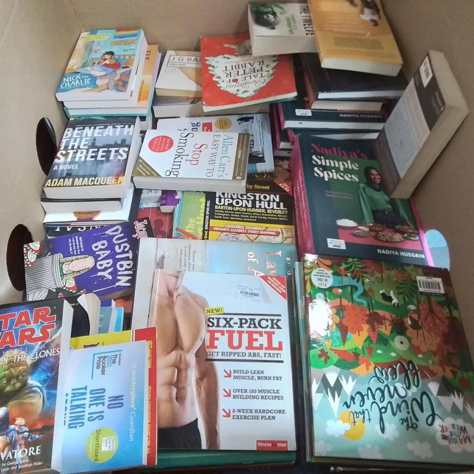 LARGE QUANTITY OF ASSORTED BOOKS TO INCLUDE THE TUTOR DECEPTION, ANATOMY COLORING BOOK AND CRIMINOLOGY BY STEPHEN JONES