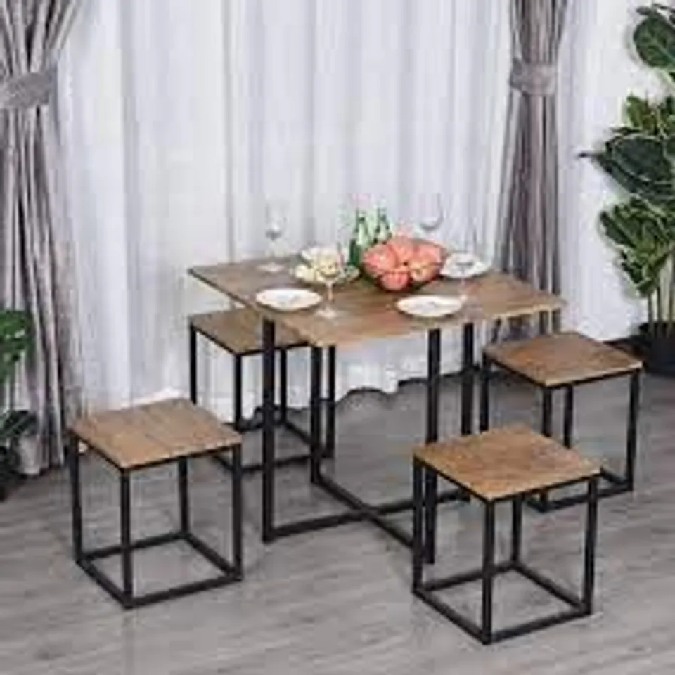 BOXED COSEY 4 PERSON DINING TABLE 