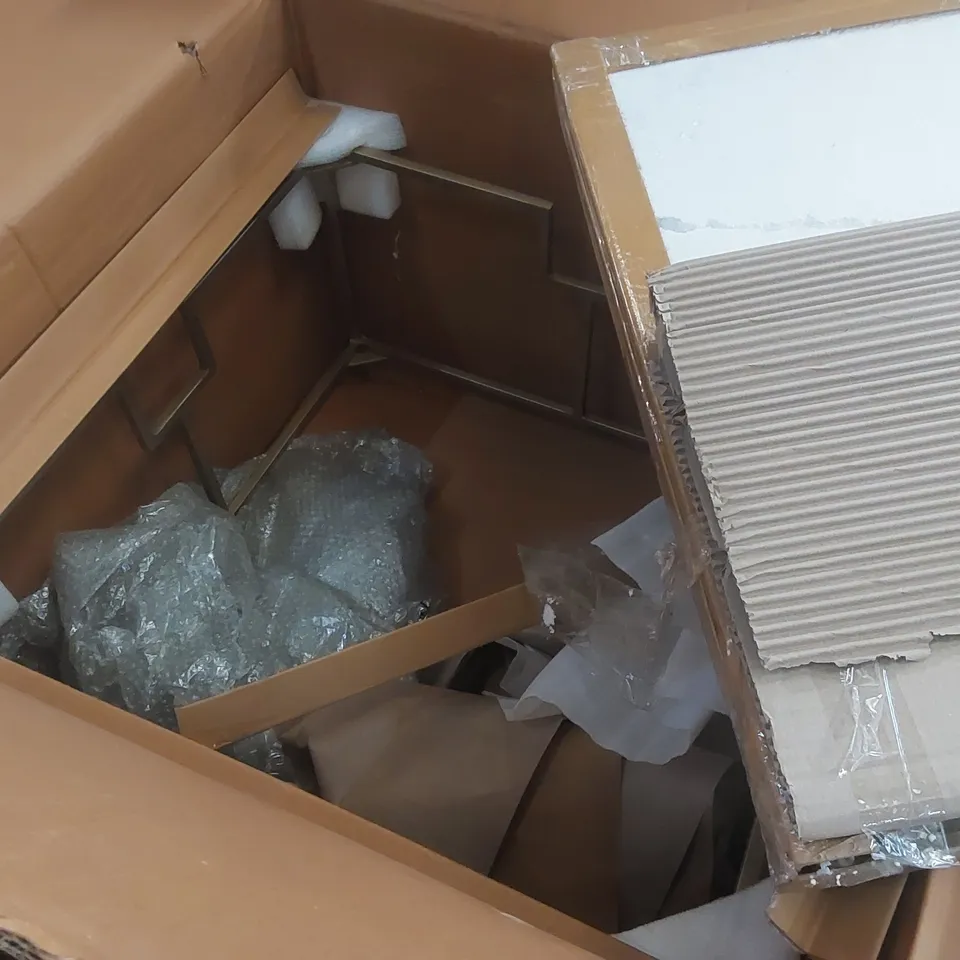 BOXED GATSBY GLASS COFFEE TABLE