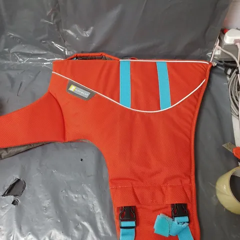 RUFF WEAR Float Coatβ’ Dog Life Jacket RED