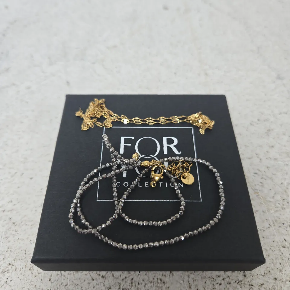 FOR YOU COLLECTION BEAD NECKLACE
