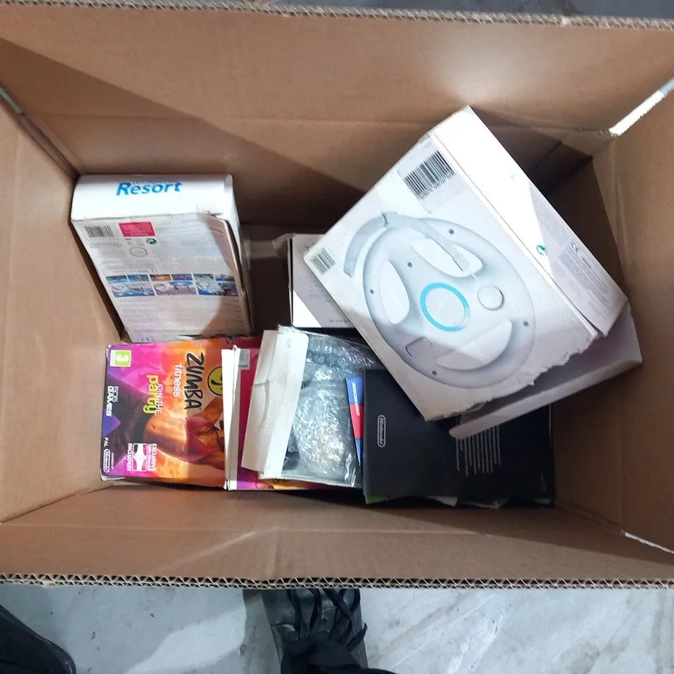 LARGE QUANTITY OF ASSORTED GAMES CONSOLE ACCESSORIES TO INCLUDE; NINTENDO WII AND PLAYSTATION 2 - COLLECTION ONLY
