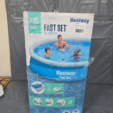 BESTWAY 12FT POOL FAST SET WITH POOL FILTER - COLLECTION ONLY