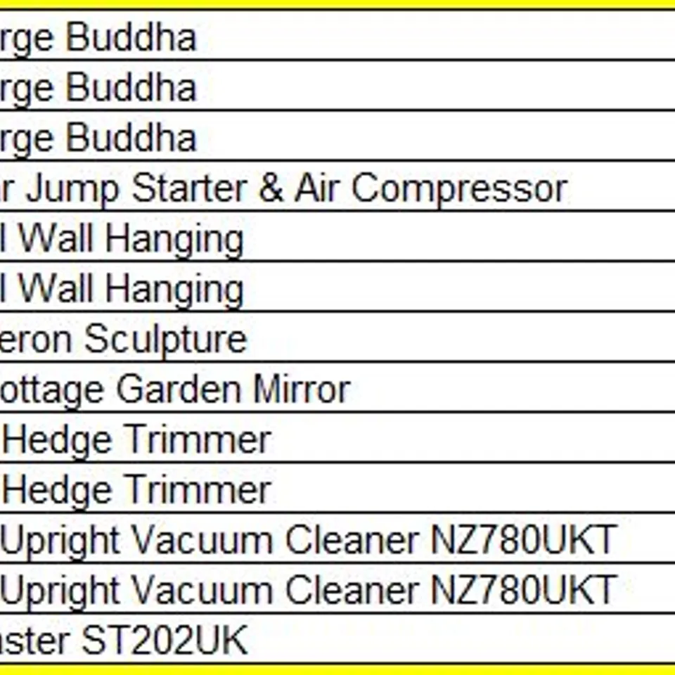 PALLET OF APPROXIMATELY 13 ASSORTED HOUSEHOLD AND GARDEN PRODUCTS TO INCLUDE; 