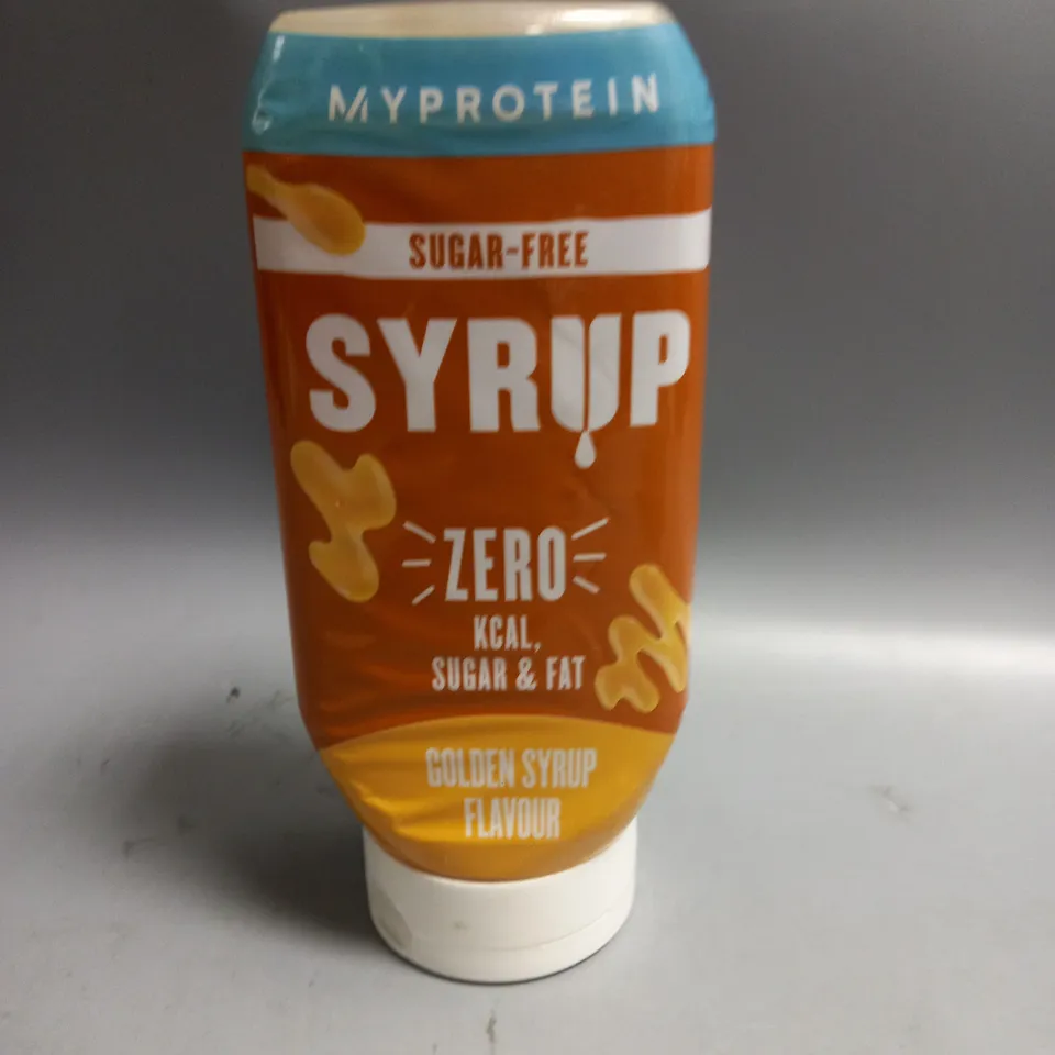 MYPROTEIN SYRUP SUGAR FREE GOLDEN SYRUP FLAVOUR 400ML