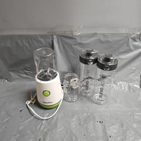 BREVILLE JUICE & FOOD BLENDER IN GREEN/WHITE - COLLECTION ONLY
