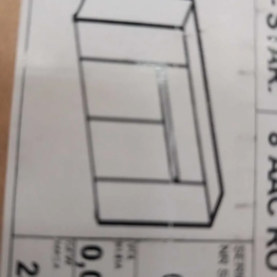 BRAND NEW BOXED T STAR ANTHRACITE AND WOTAN OAK 4 DOOR UNIT(2 BOXES)