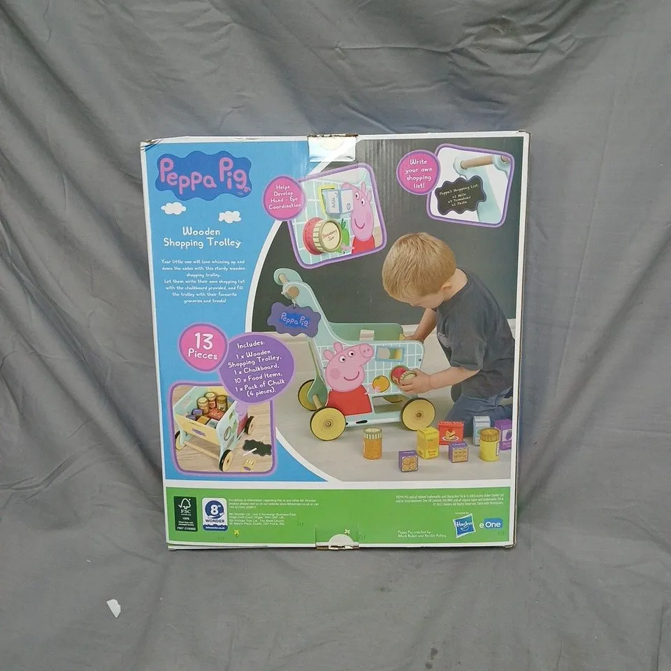PEPPA PIG SHOPPING TROLLEY