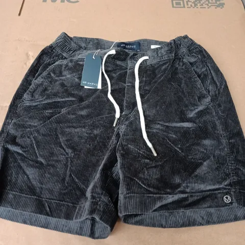 MR MAVIS THE SHORT CORDS IN STORM GREY - W30