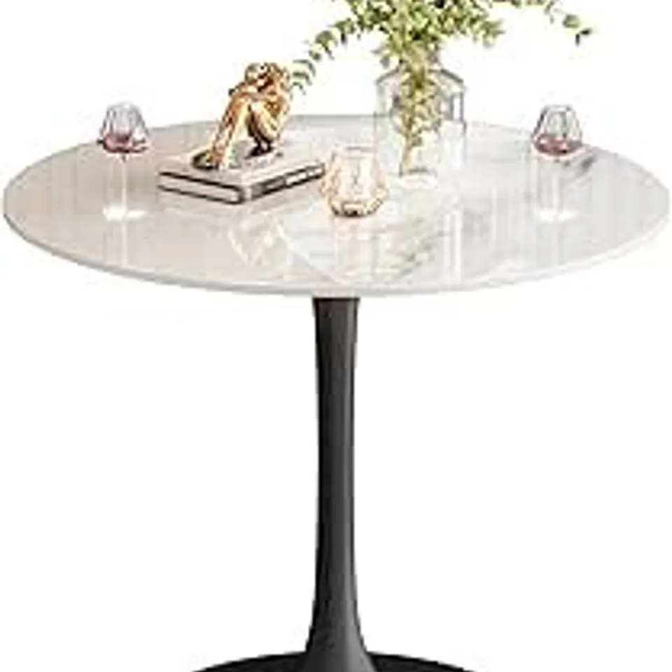 BOXED FATIVO KITCHEN DINING TABLE MARBLE EFFECT TABLETOP