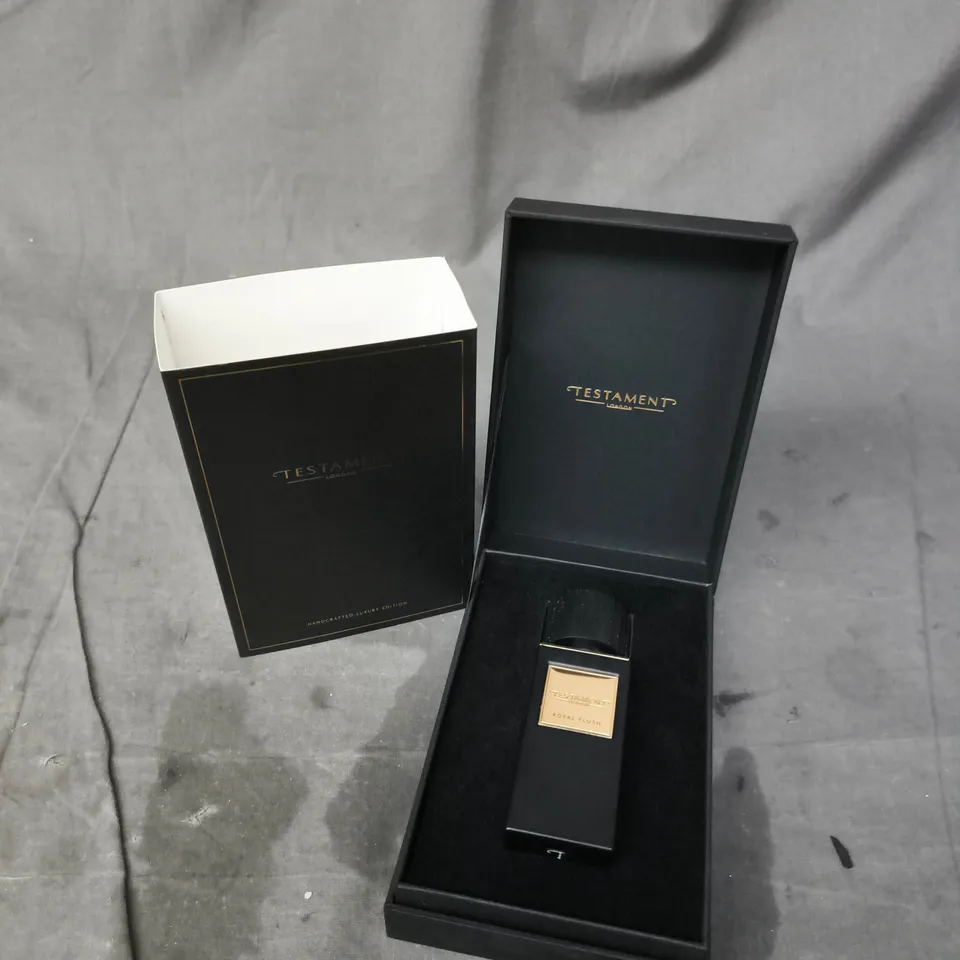 BOXED TESTAMENT LONDON ROYAL FLUSH EXTRAIT DE PARFUM 