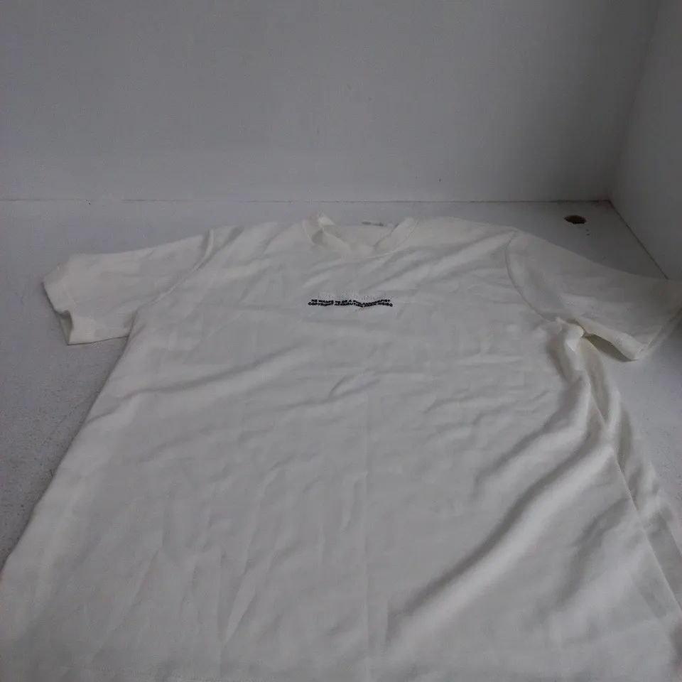 WHITE DEEPPOINT T-SHIRT – XXL