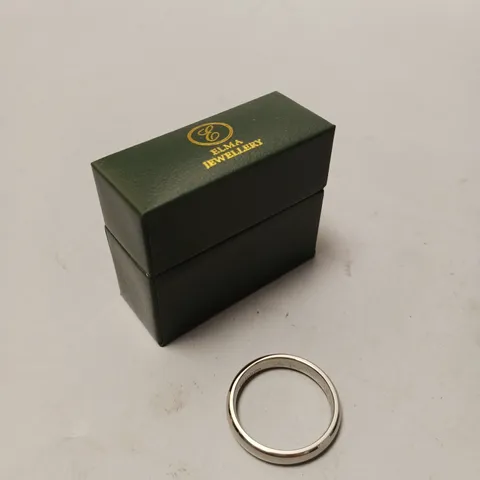 ELMA JEWELLERY MENS TITANIUM RING 