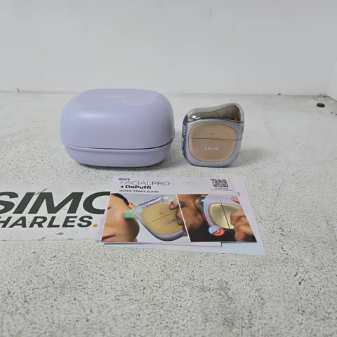SHARK FACIAL PRO GLOW + DEPUFFI BOXED