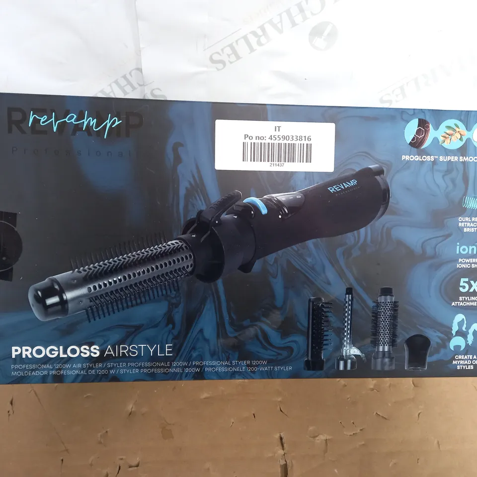 PROGLOSS AIRSTYLE PROFESSIONAL 1200W AIR STYLER