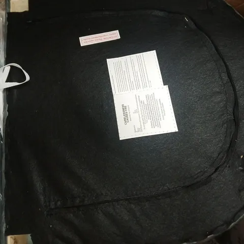 BOXED WARWICK PAIR OF VELVET DINING CHAIRS - CHARCOAL/BLACK