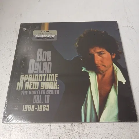 SEALED BOB DYLAN SPRINGTIME IN NEW YORK: THE BOOTLEG SERIES VOL. 16 (1980-1985) – 2LP BOX SET