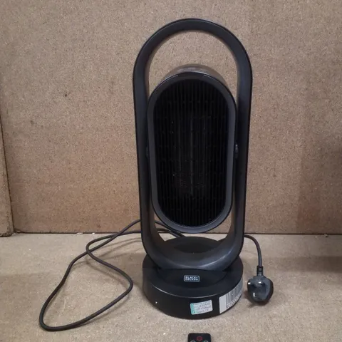 BOXED BLACK+DECKER BXSH37010GB 1.8KW CERAMIC FAN HEATER