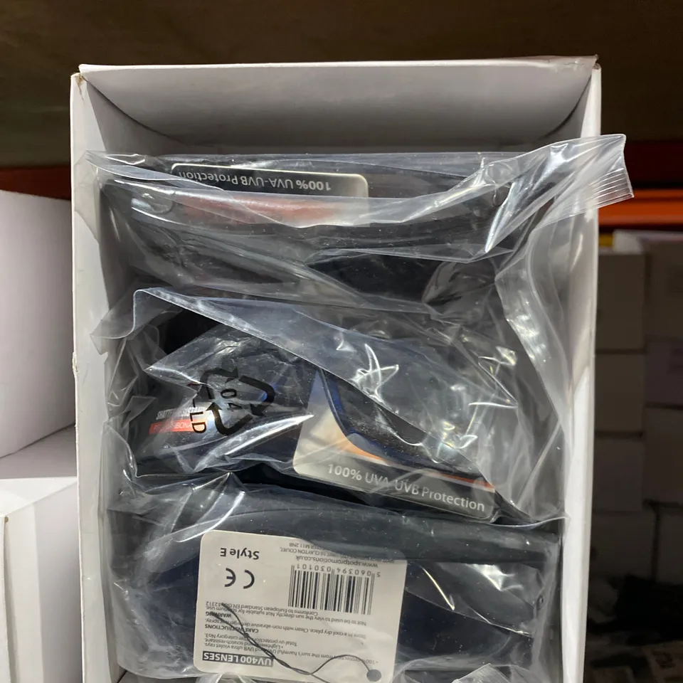 6 BOXED OF 12 BRAND NEW PAIRS OF SUNGLASSES