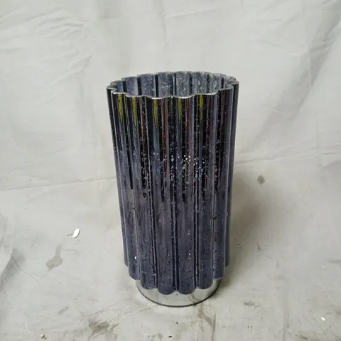 HOME STORIES MERCURY SILVER BASE LAMP WITH STRING LIGHTS