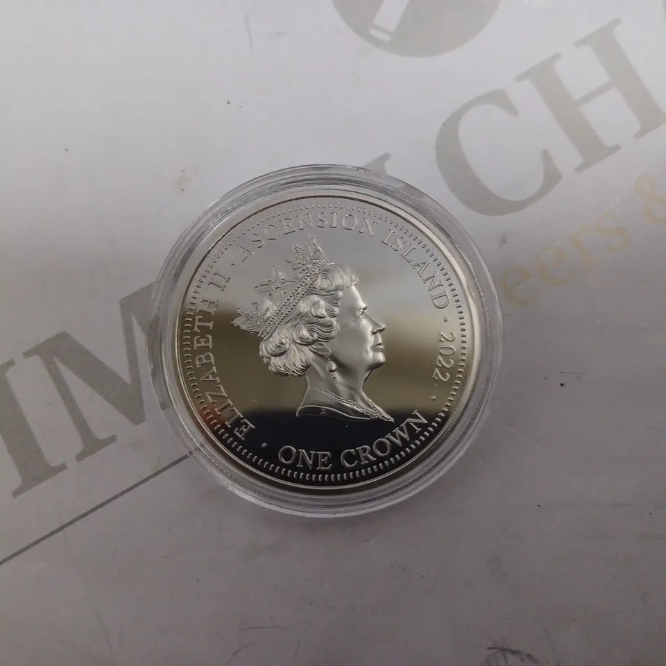 70 YEARS OF OUR QUEEN COLLECTABLE ONE CROWN COIN 