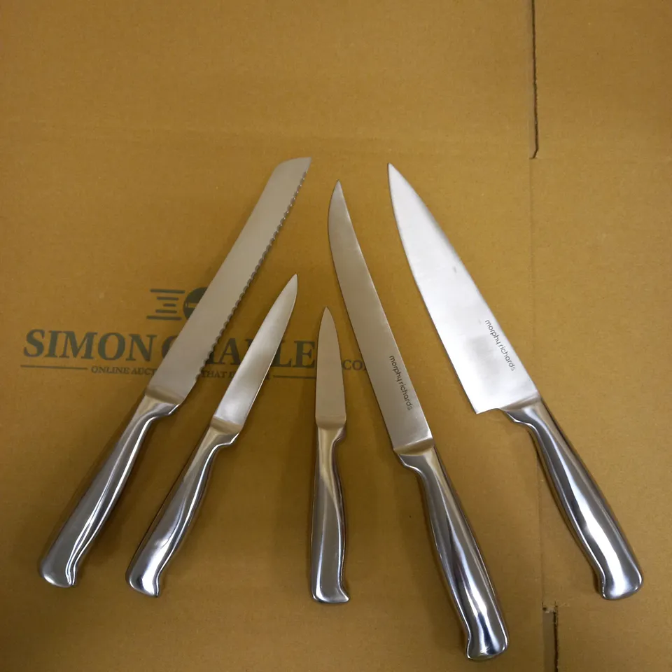 MORPHY RICHARDS ACCENTS 974819 KNIFE BLOCK