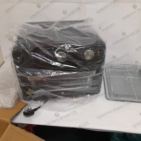 BOXED COOK'S ESSENTIAL 21-LITRE AIRFRYER OVEN IN BLACK