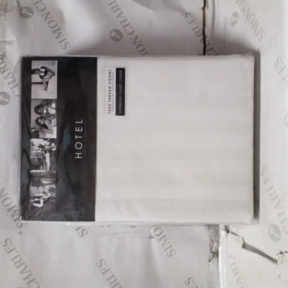 BRAND NEW SEALED PARAMOUNT COTTON DUVET COVER SUPERKING 