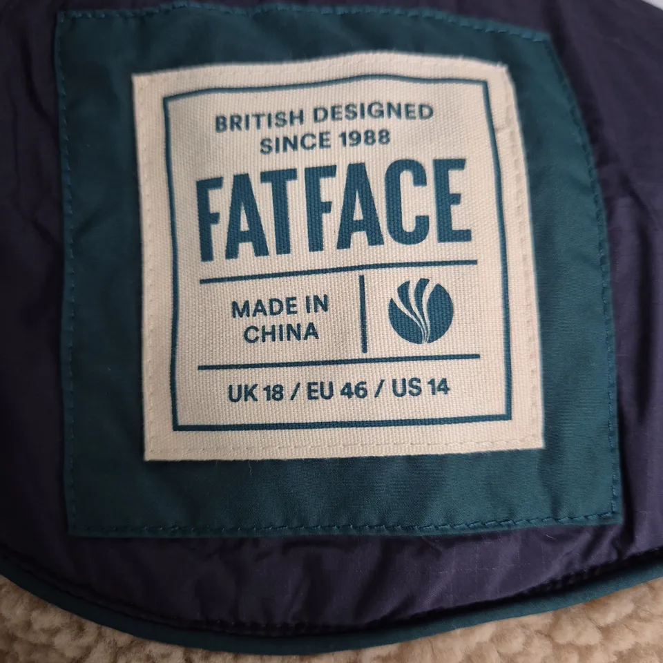 FATFACE WOMEN'S QUILTED PADDED JACKET – UK 18 (EU 46)