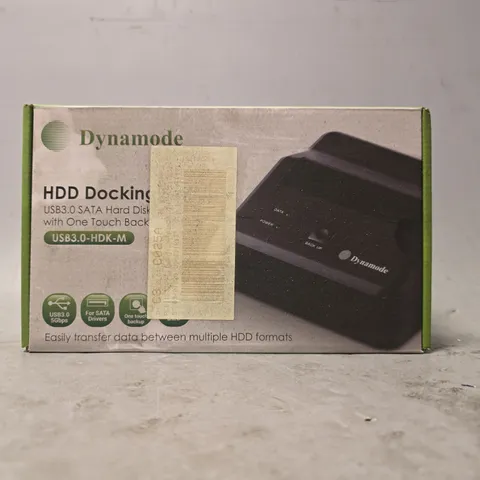 BOX OF APPROXIMATELY 9 ASSORTED ITEM TO INCLUDE - DYNAMODE HDD DOCKING STATION 