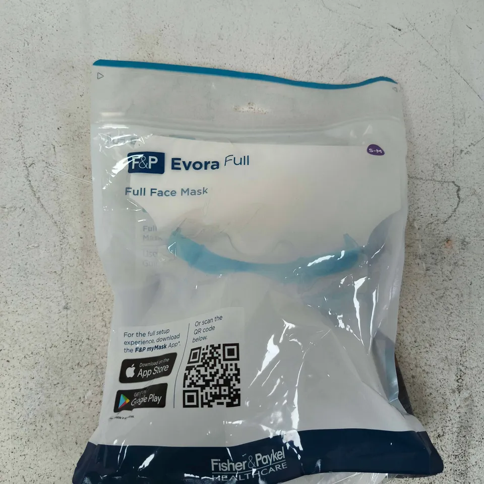 FISHER & PAYKEL EVORA FULL FACE MASK – SIZE S-M 
