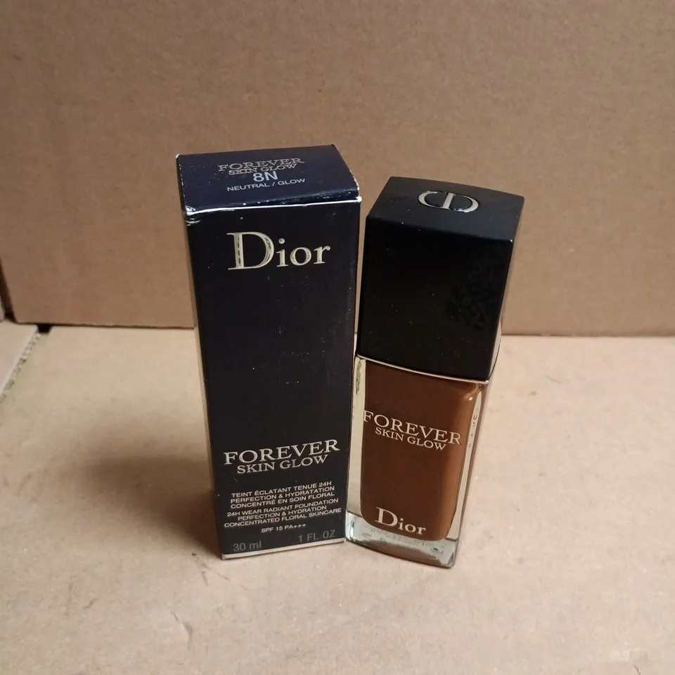 DIOR FOREVER SKIN GLOW 24HR FOUNDATION 30ML (SHADE 8N)