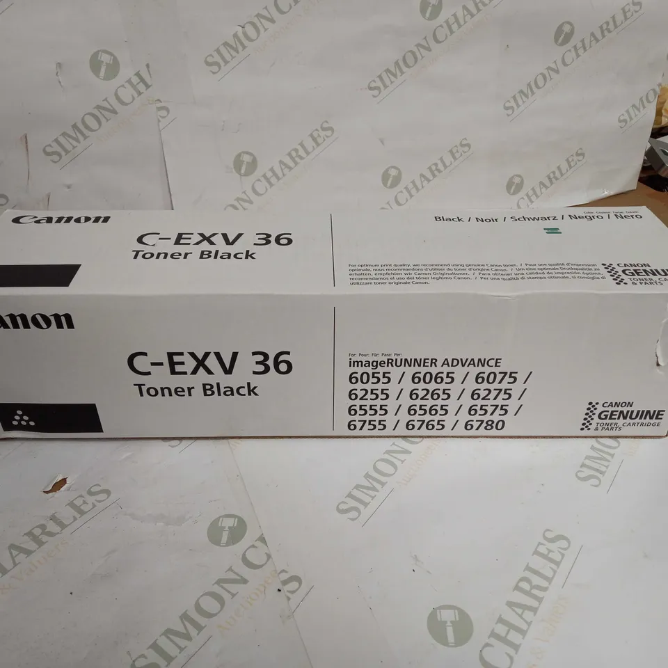 SEALED CANON C-EXV 36 BLACK TONER