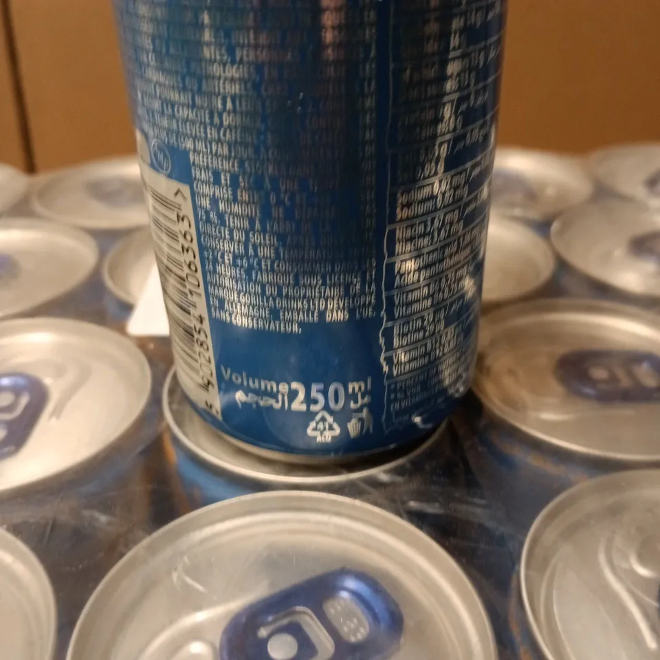 GORILLA ENERGY MANGO COCONUT DRINK 250ML – 24 X CAN BULK PACK