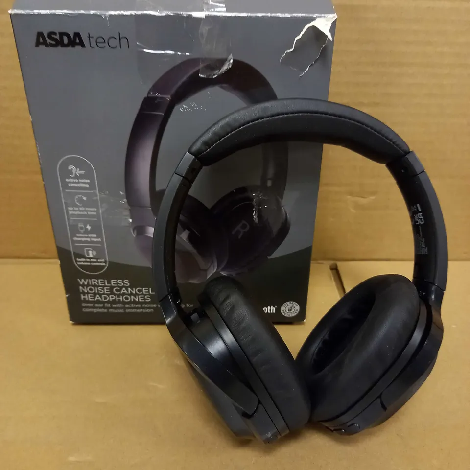 ASDA TECH WIRELESS NOISE CANCELLING HEADPHONES 