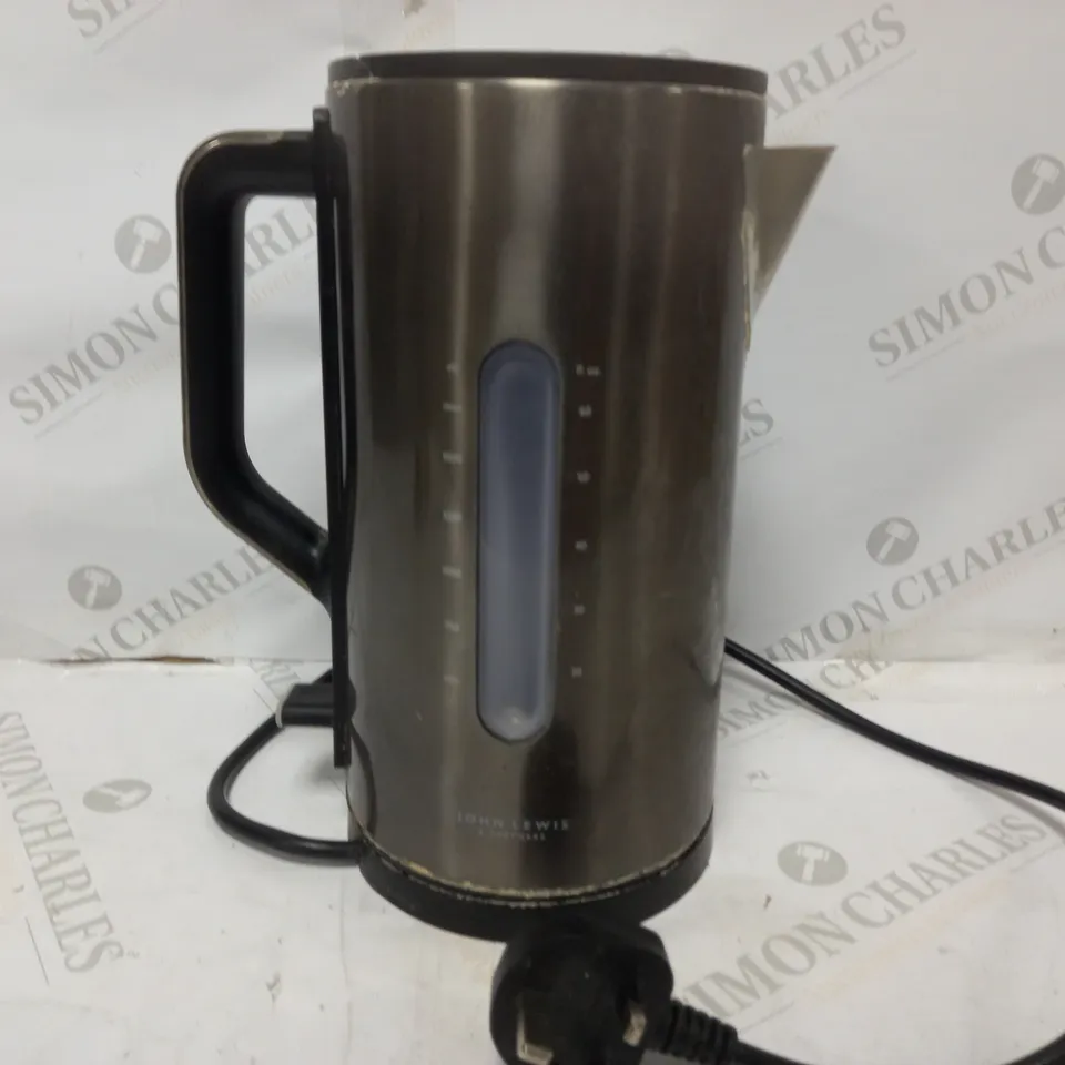 JOHN LEWIS & PARTNERS KETTLE - GUNMETAL