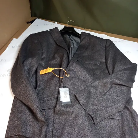 TOOTING AND BROW CHARCOAL SUIT JACKET 