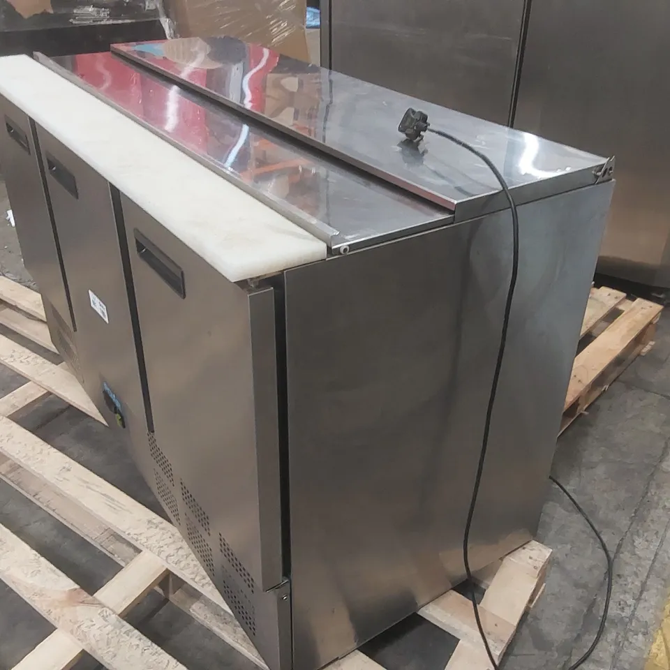 POLAR G607 3 DOOR SALADETTE FRIDGE