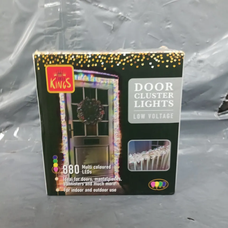 THREE KINGS DOOR MULTI COLOURED OUTDOOR CHRISTMAS LIGHTS