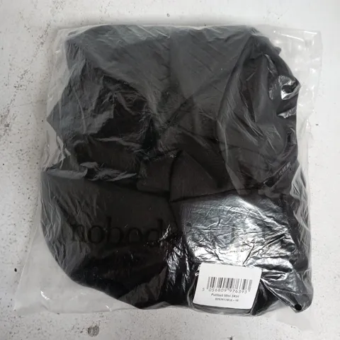 BAGGED NOBODYS CHILD PUFFBALL MINI SKIRT IN BLACK - SIZE 10