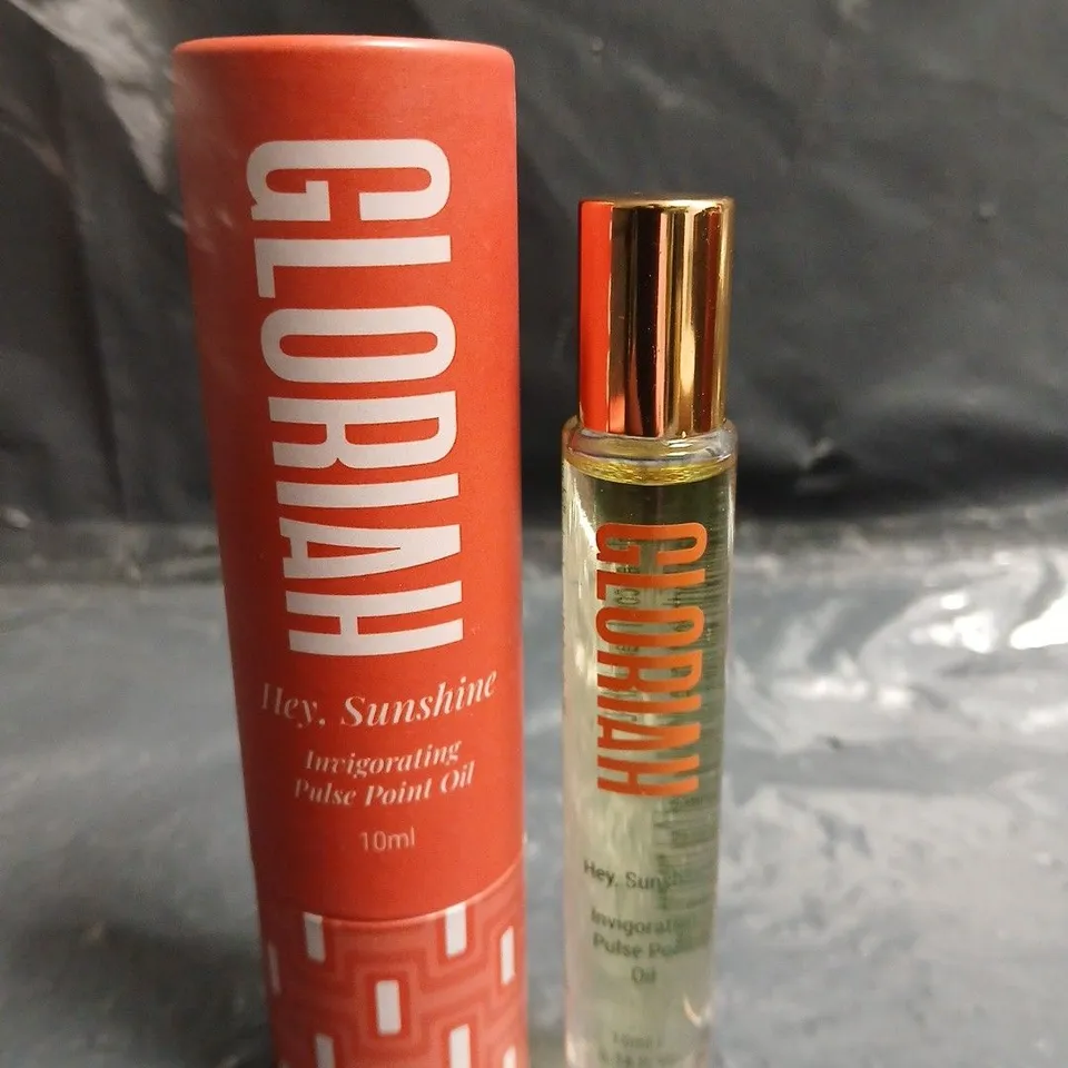 GLORIAH HEY SUNSHINE INVIGORATING PULSE POINT OIL – 10ML