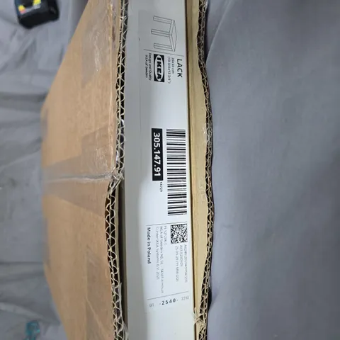 IKEA LACK SIDE TABLE – WHITE – SET OF 2 BOXES (35X35 CM & 55X55 CM)