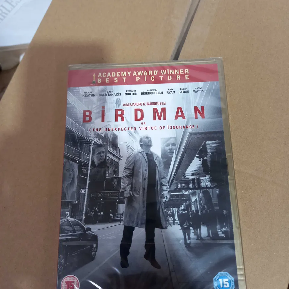 LOT OF APPROX 145 'AMERICAN HUSTLE' BLU-RAYS, 'KAJAKI' DVDS AND 'BIRDMAN' DVDS