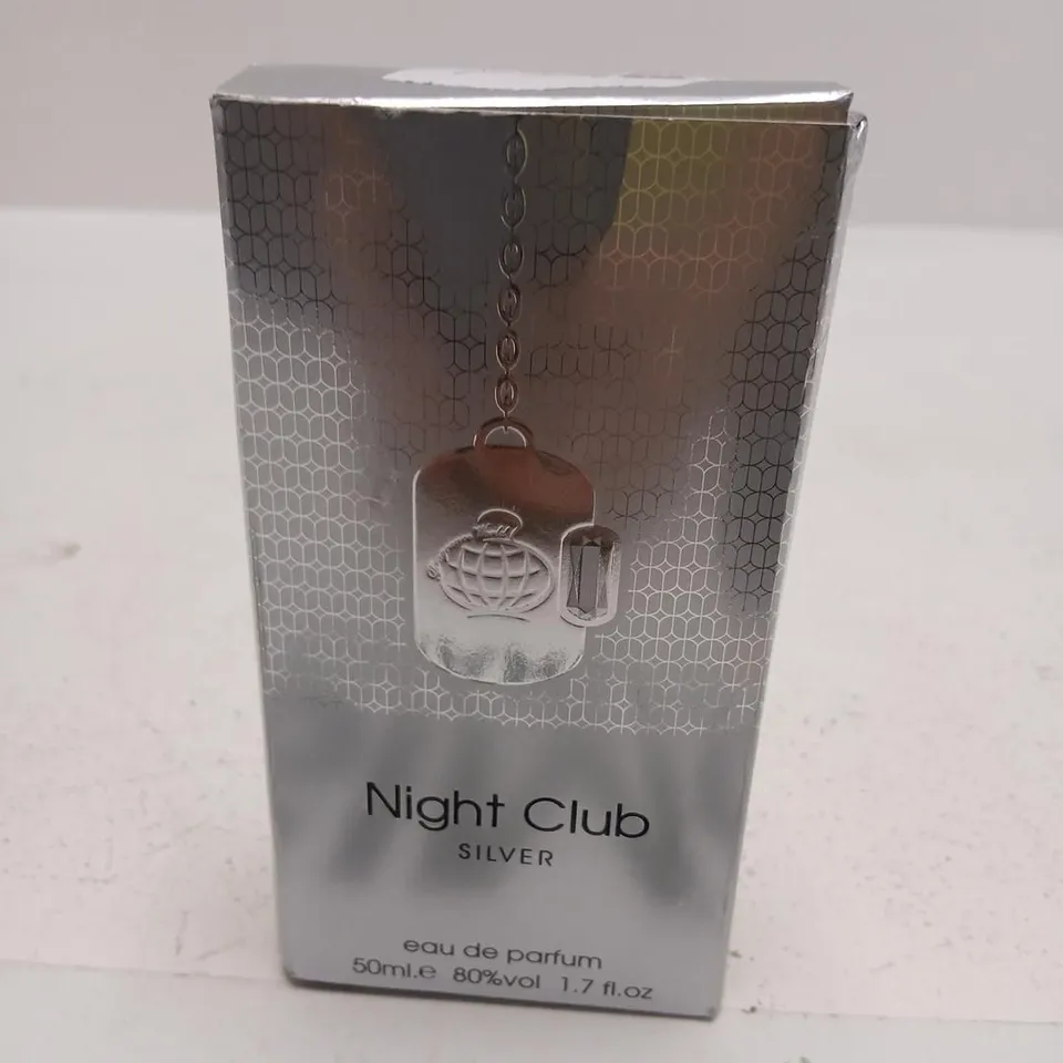 BOXED NIGHT CLUB SILVER EAU DE PARFUM 50ML