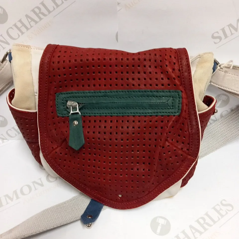 ISABEL MARANT RED YELLOW, BEIGE BAG