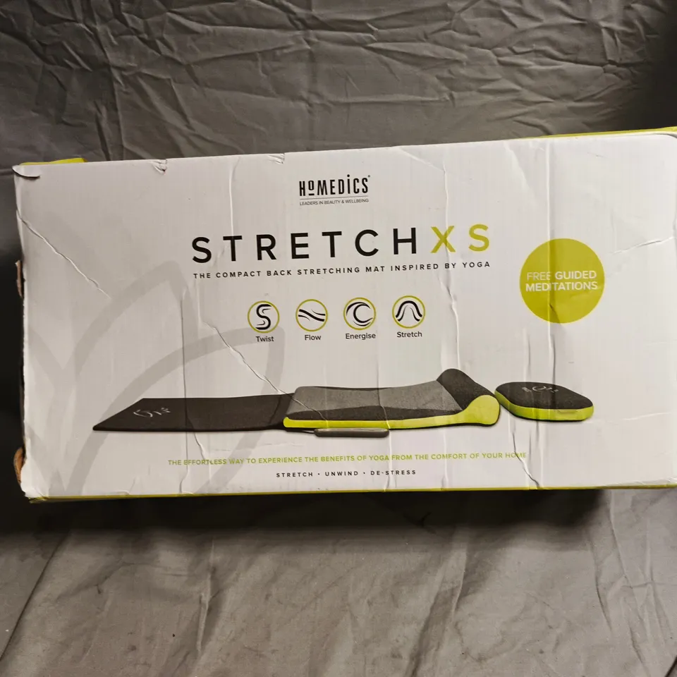 HOMEDICS STRETCH XS BACK STRETCHING MAT – BOXED