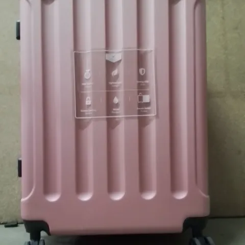 BOXED LUGG TRAVEL SUITCASE PINK