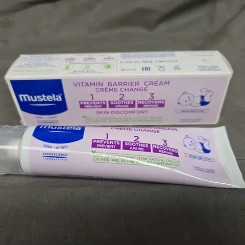 APPROXIMATELY 60 TUBS OF MUSTELA VITAMIN BARRIER CREAM 100ML